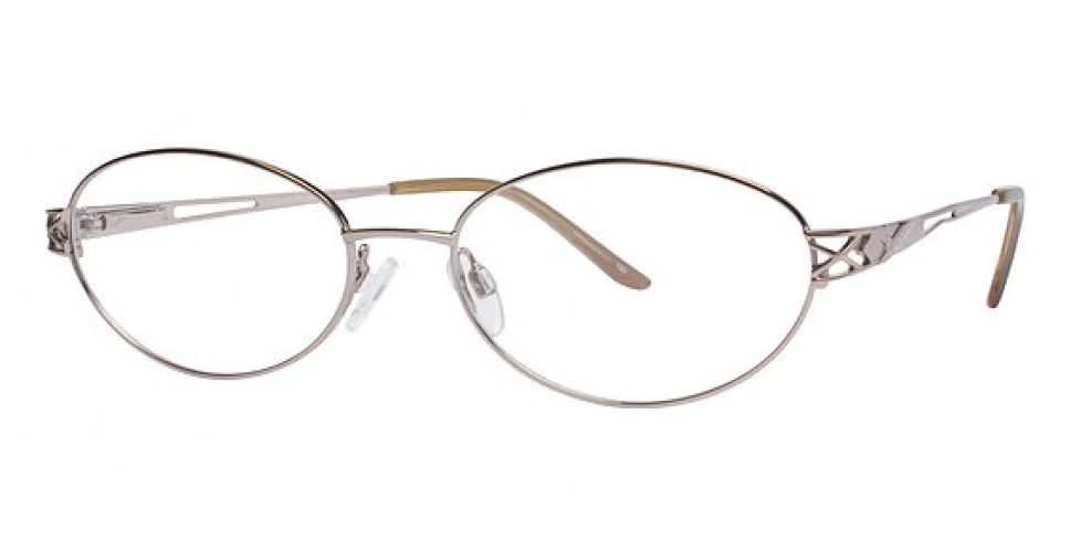 Gloria Vanderbilt GVM27 Eyeglasses - Gold - view 3